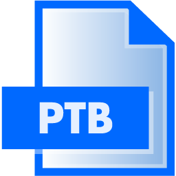 PTB File Extension Icon 256x256 png